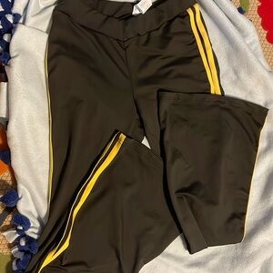Green Pants with Yellow Stripes bundle w grey pair small nwt